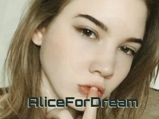 AliceForDream