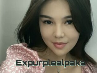 Expurplealpaka