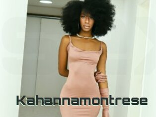 Kahannamontrese