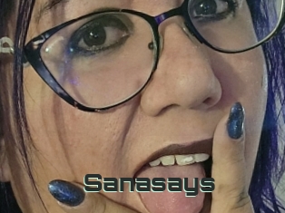 Sanasays